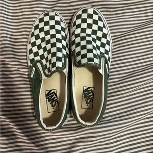 Women’s size 8 Checkered Vans